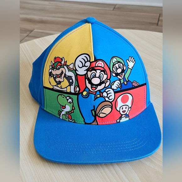 Nitendo Super Mario Men's Snapback Hat  Onesize.. - Picture 1 of 8